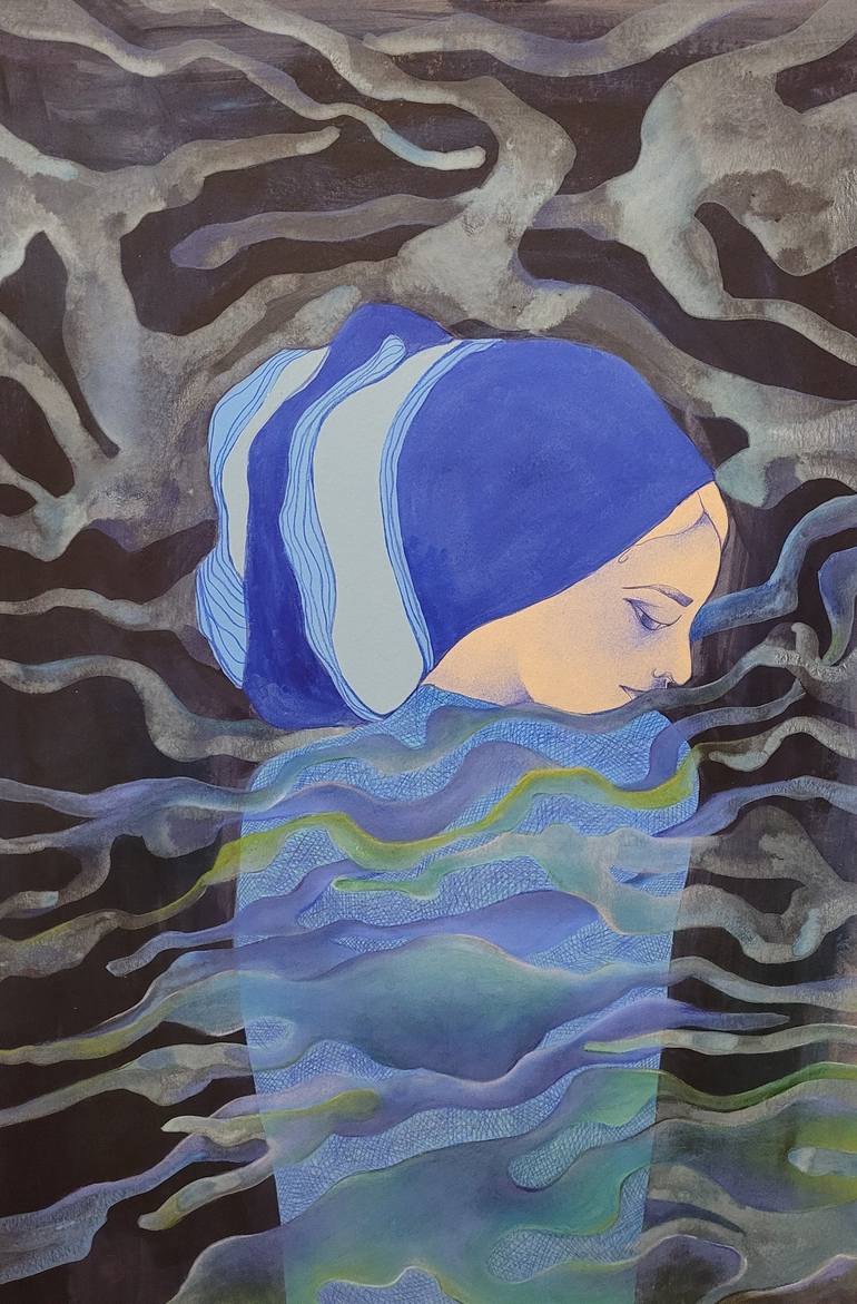 Original  Painting by monika konczakowska