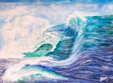 Print of Water Paintings by Genevieve Cooper