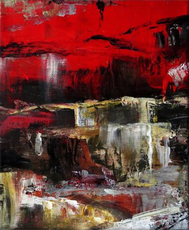 Original Abstract Expressionism Abstract Paintings by Bat Ella