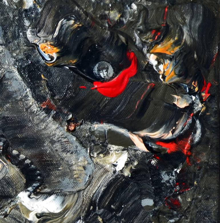 Original Abstract Expressionism Abstract Painting by Bat Ella