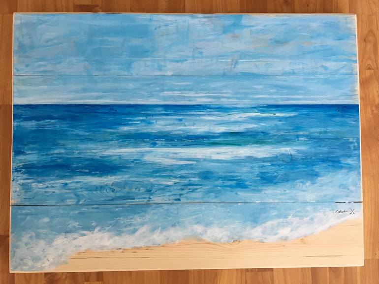 Ocean of Peace Painting by Artist X | Saatchi Art