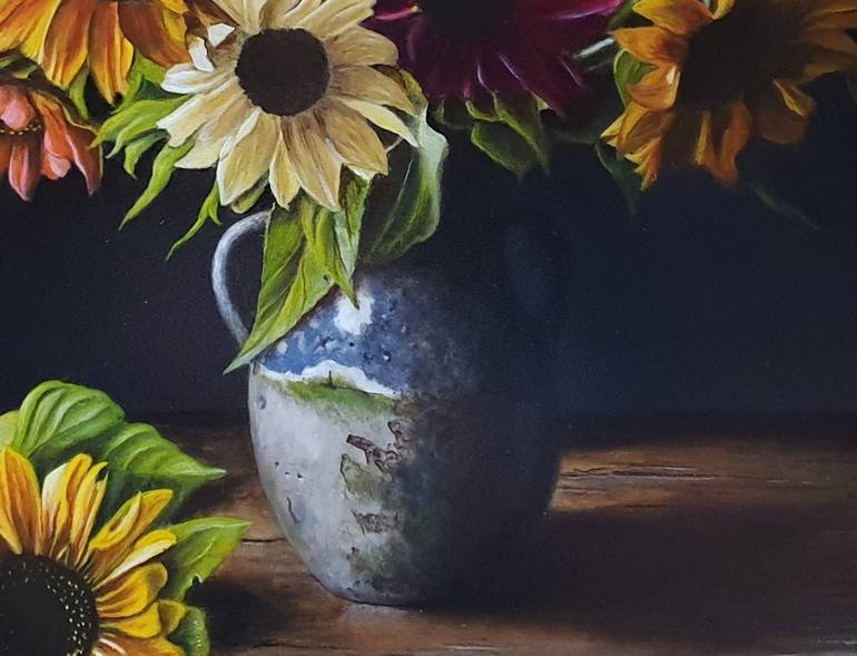 Original Realism Still Life Painting by Jan Teunissen