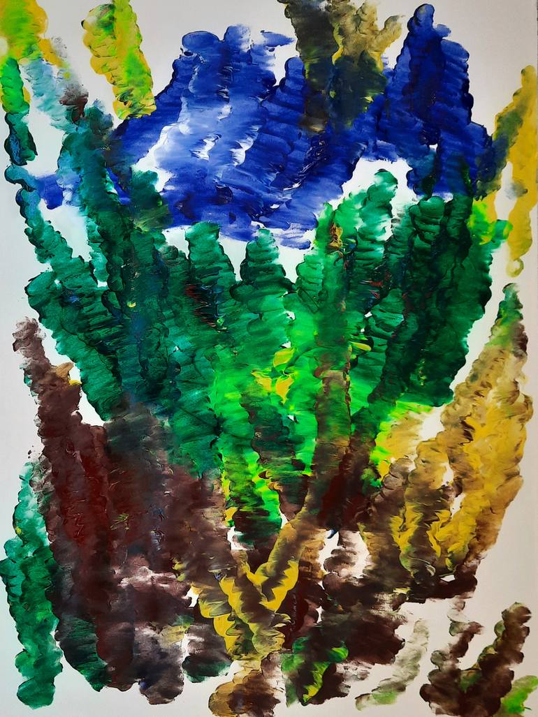 Original Conceptual Abstract Painting by Khandker Tarek