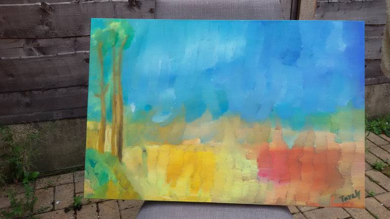 Original Impressionism Landscape Painting by Khandker Tarek