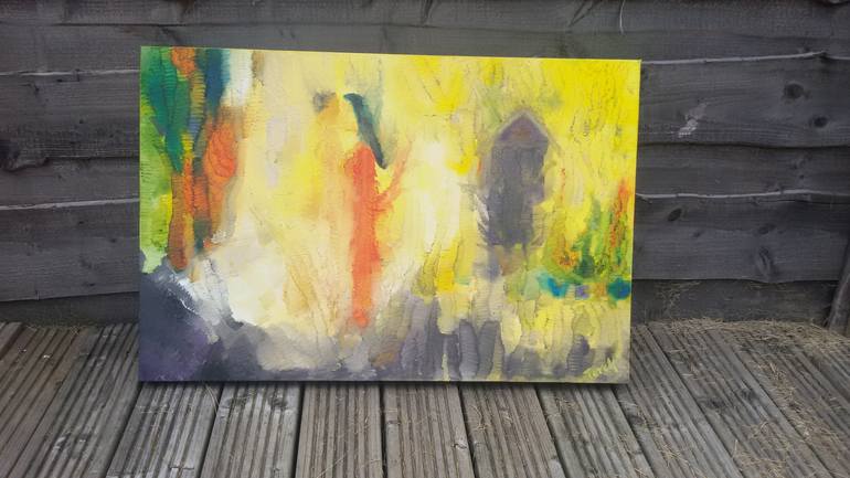 Original Conceptual Abstract Painting by Khandker Tarek