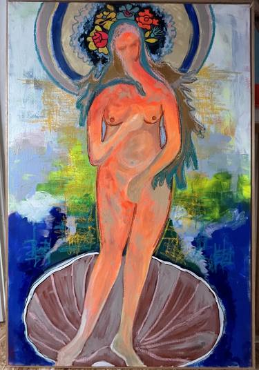 Original Women Paintings by Nathalie Van Barneveld