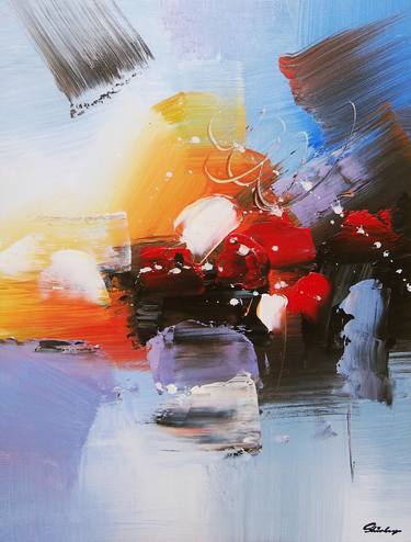 Original Abstract Paintings by Shirley Chan