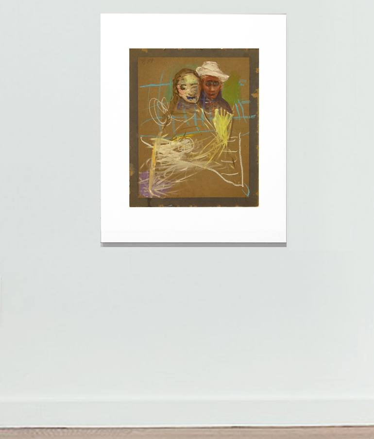 Original Impressionism Love Painting by Steve Binetti