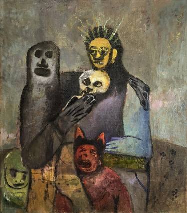 Print of Expressionism Family Paintings by Steve Binetti