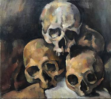 Homage to Cézanne. Pyramid Of Skulls thumb