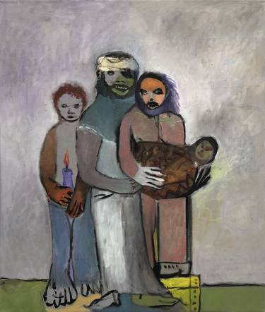 Print of Expressionism Family Paintings by Steve Binetti