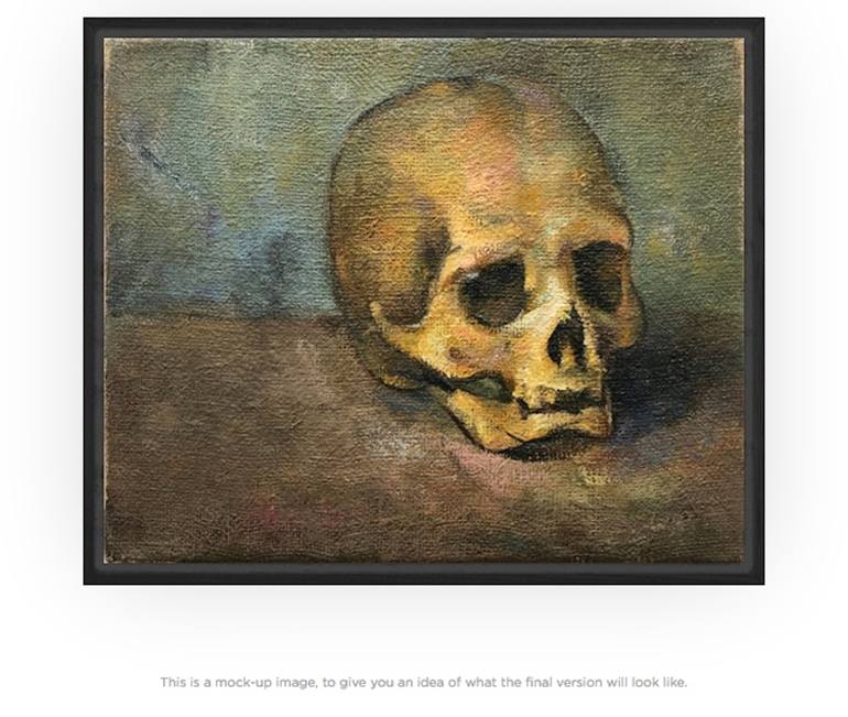 Original Expressionism Mortality Painting by Steve Binetti