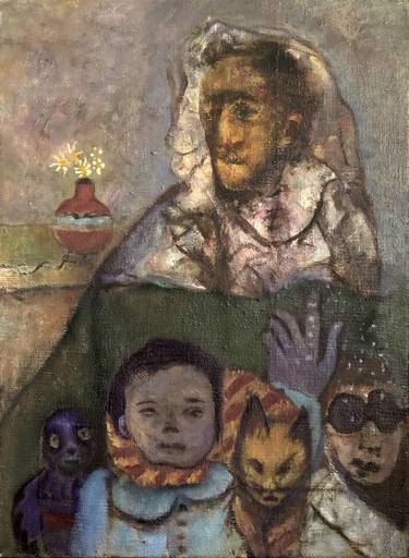 Print of Expressionism Family Paintings by Steve Binetti