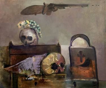 Original Expressionism Mortality Paintings by Steve Binetti