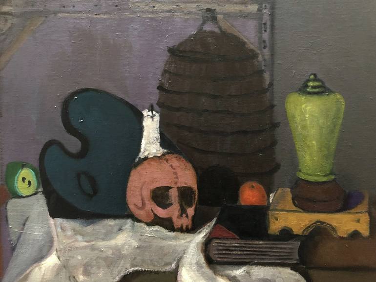 Original Expressionism Still Life Painting by Steve Binetti