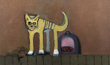 Original Expressionism Animal Paintings by Steve Binetti