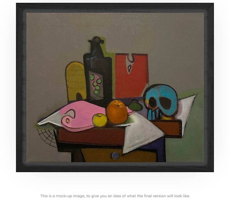Original Expressionism Still Life Painting by Steve Binetti