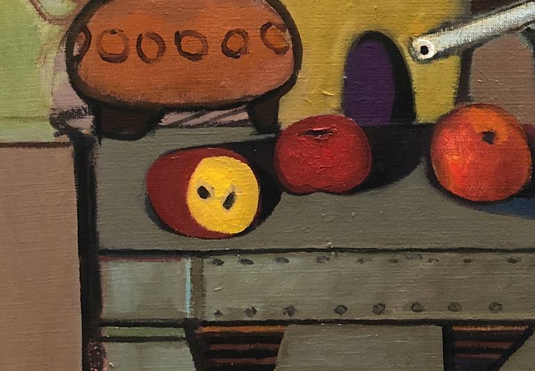 Original Documentary Still Life Painting by Steve Binetti