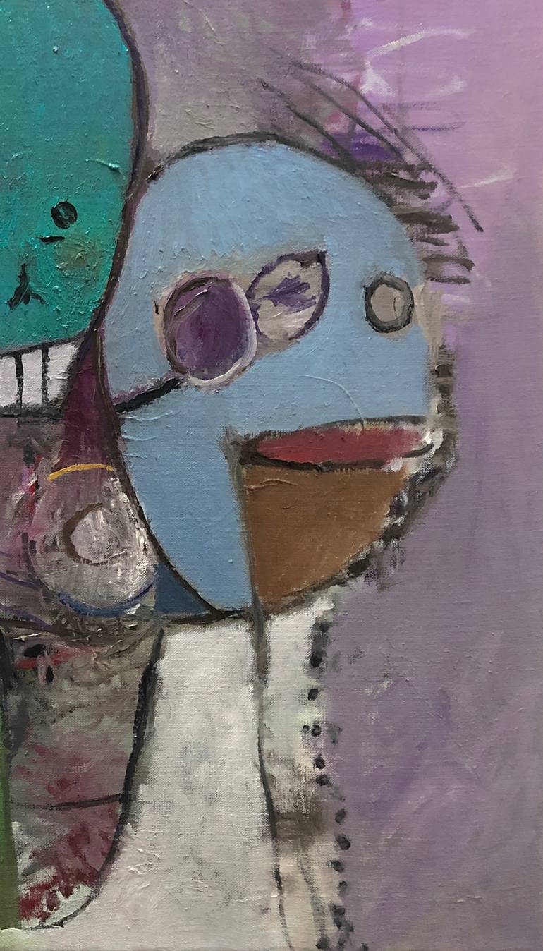 Original Expressionism Home Painting by Steve Binetti