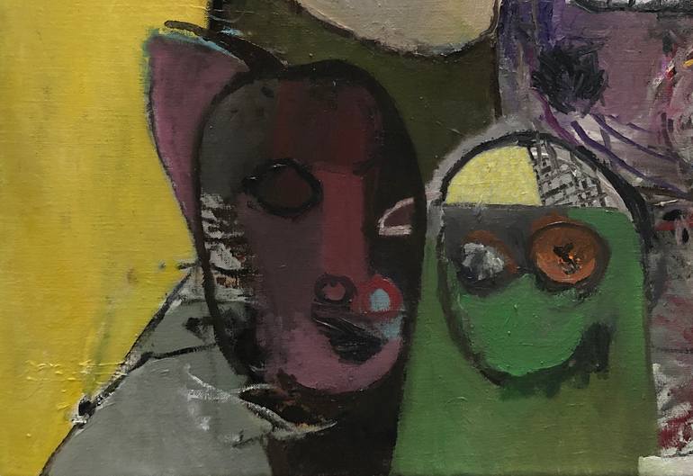 Original Expressionism Home Painting by Steve Binetti