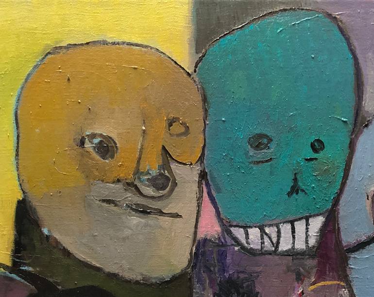 Original Expressionism Home Painting by Steve Binetti