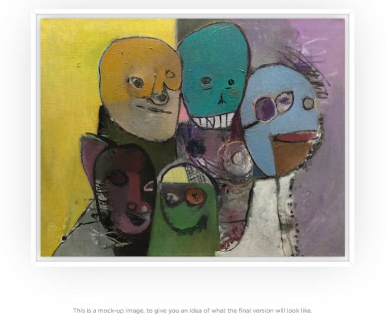 Original Expressionism Home Painting by Steve Binetti