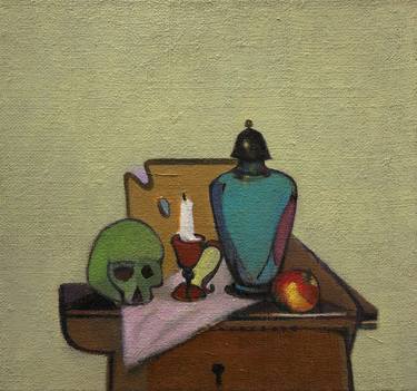 Original Expressionism Still Life Paintings by Steve Binetti