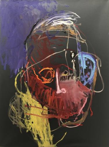 Original Abstract Portrait Paintings by Steve Binetti