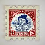 Billy the Kid Large Art Stamp by Richard Hoffman