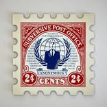 Anonymous Large Art Stamp by Richard Hoffman
