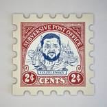 V.o. Zelensky Large Art Stamp by Richard Hoffman