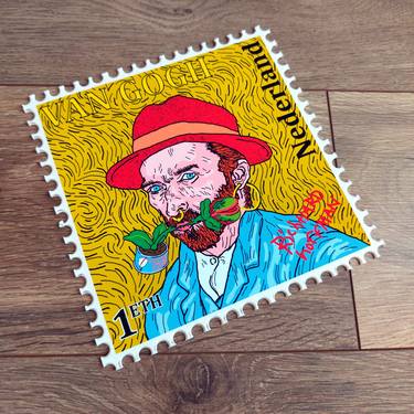 Eat Your Vegetables Van Gogh NFT Physical - Limited Edition of 1 thumb