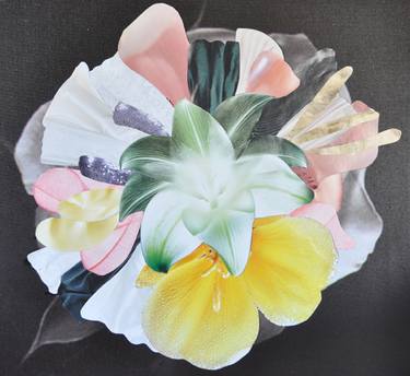 Print of Floral Collage by Cigdem Reijer