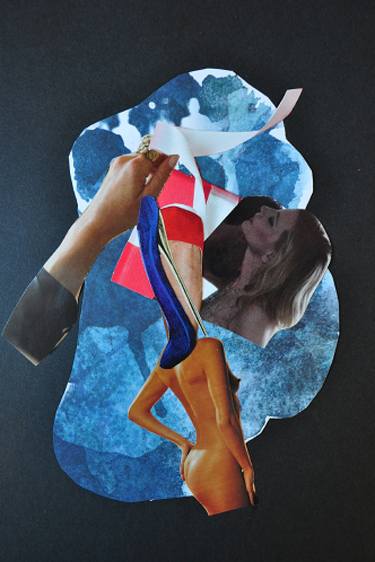 Print of Nude Collage by Cigdem Reijer