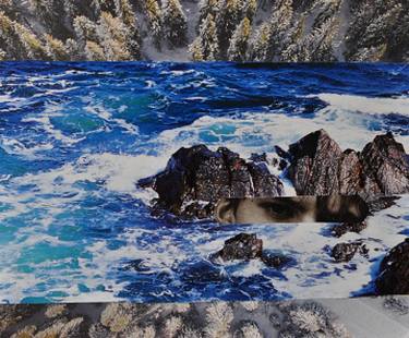 Print of Seascape Collage by Cigdem Reijer