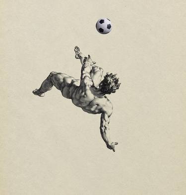 Print of Surrealism Sport Mixed Media by Antoine Vivier