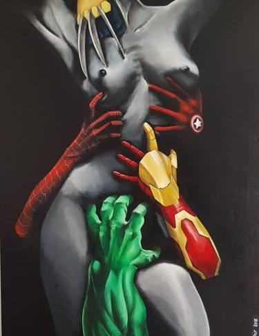 Original Conceptual Body Paintings by Lorena Al zahir