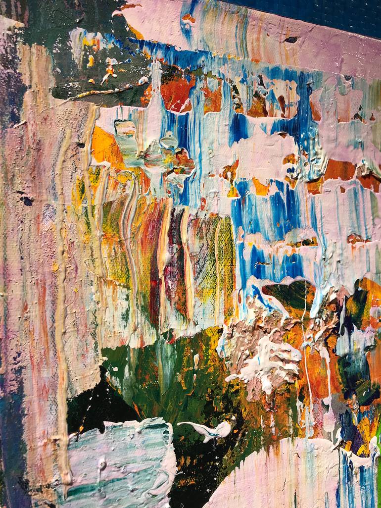 Original Abstract Expressionism Abstract Painting by Justin W John