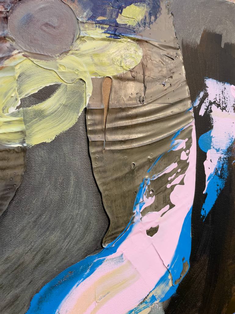 Original Abstract Expressionism Abstract Painting by Justin W John