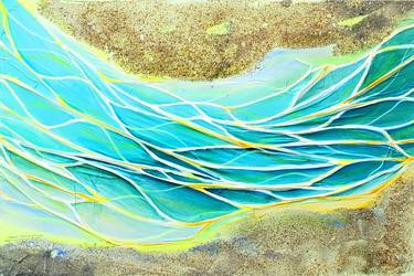 Print of Abstract Nature Mixed Media by Kasia Szczesniewski