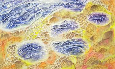 Print of Abstract Nature Mixed Media by Kasia Szczesniewski