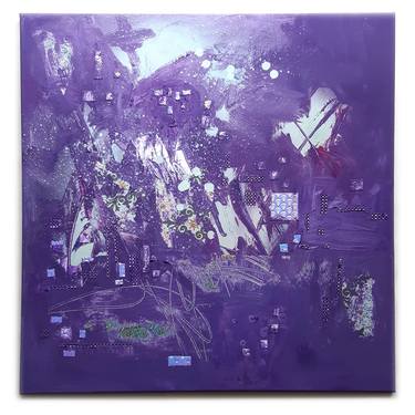 Original Abstract Expressionism Abstract Painting by Art Iz Moksa