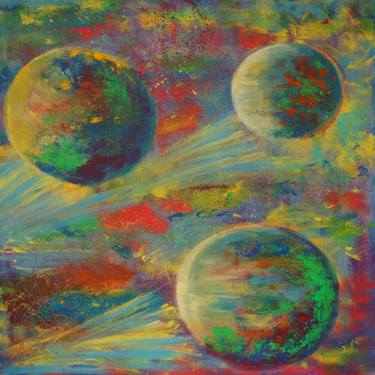 Print of Abstract Fantasy Paintings by Akrolesta Akrolesta