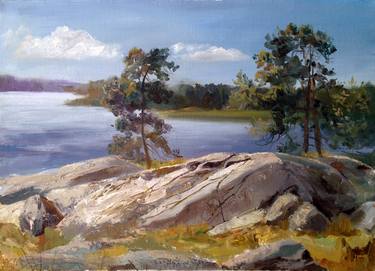 Original Fine Art Landscape Paintings by Sergej Karetnikov