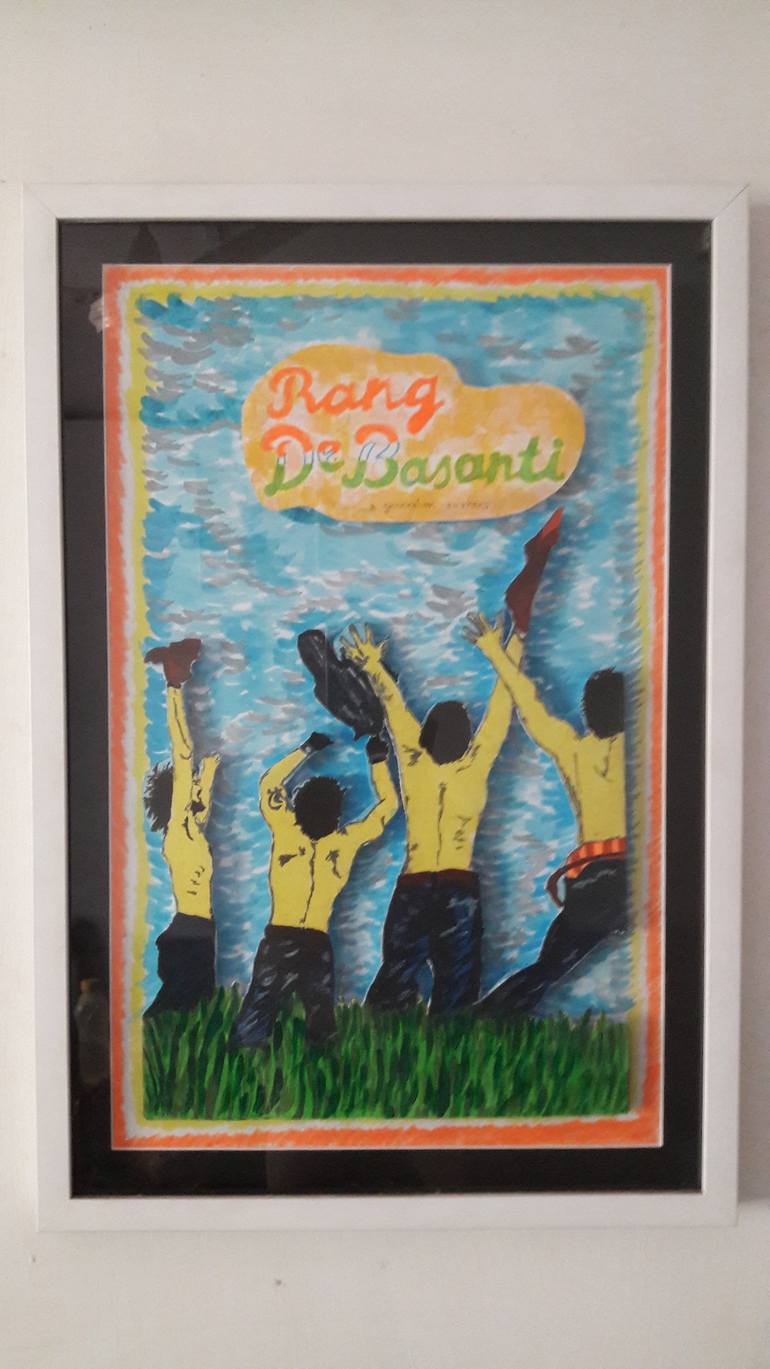 Rang De Basanti 3D Painting by Mithun Udyawar Saatchi Art Cyprus