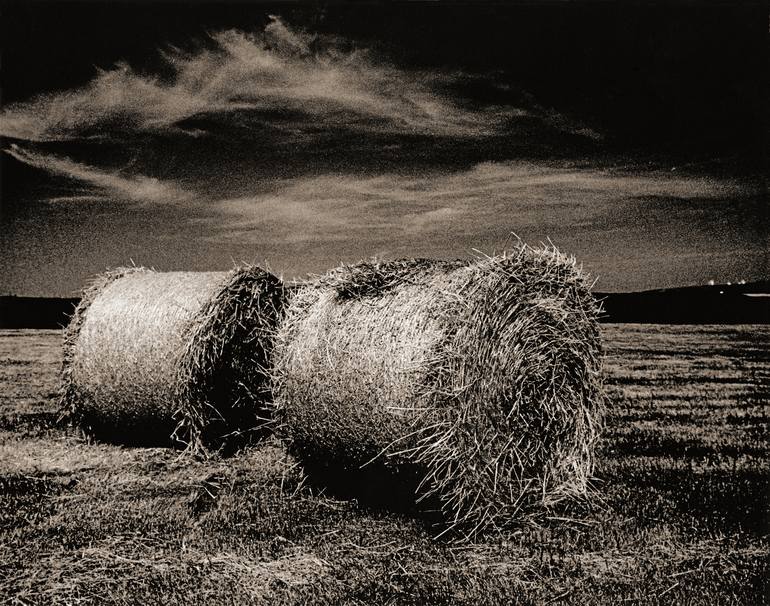 Haystacks Photography by Louise Openshaw | Saatchi Art