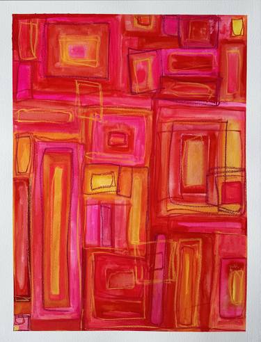 Original Abstract Expressionism Abstract Paintings by Jennifer de Klaver