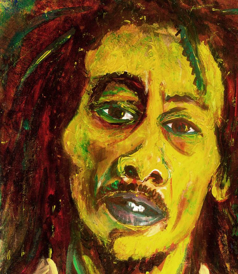 Original Expressionism People Painting by Christian Cadiz