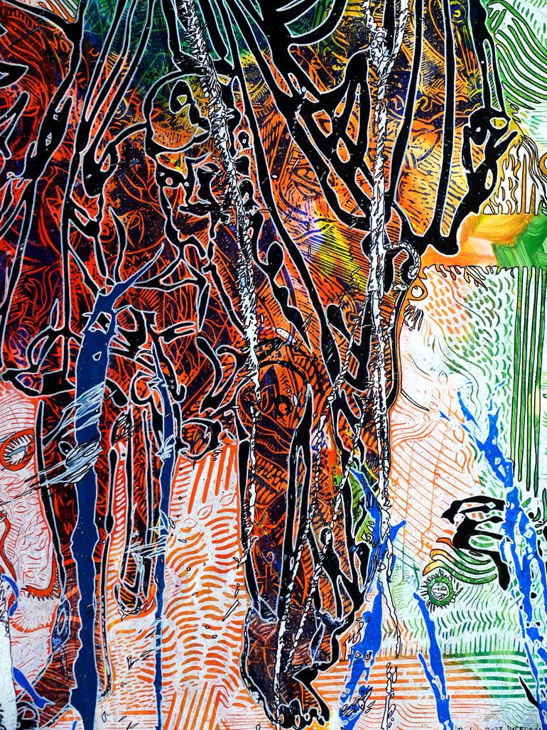 Original Abstract Painting by Igor  Eugen Prokop