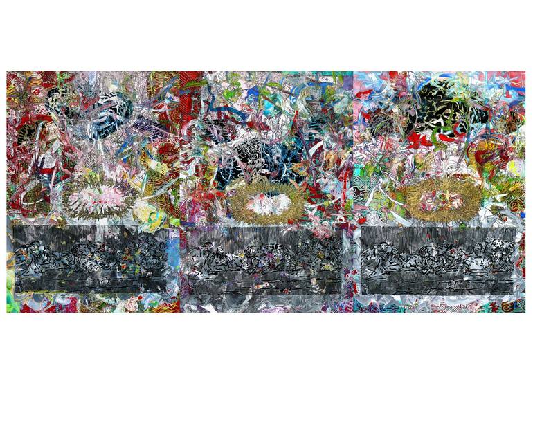 Original Abstract Painting by Igor  Eugen Prokop